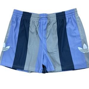 Adidas Allover Mesh Print Shorts - Gender Neutral - Size: 2XL